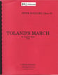 Toland's March Concert Band sheet music cover